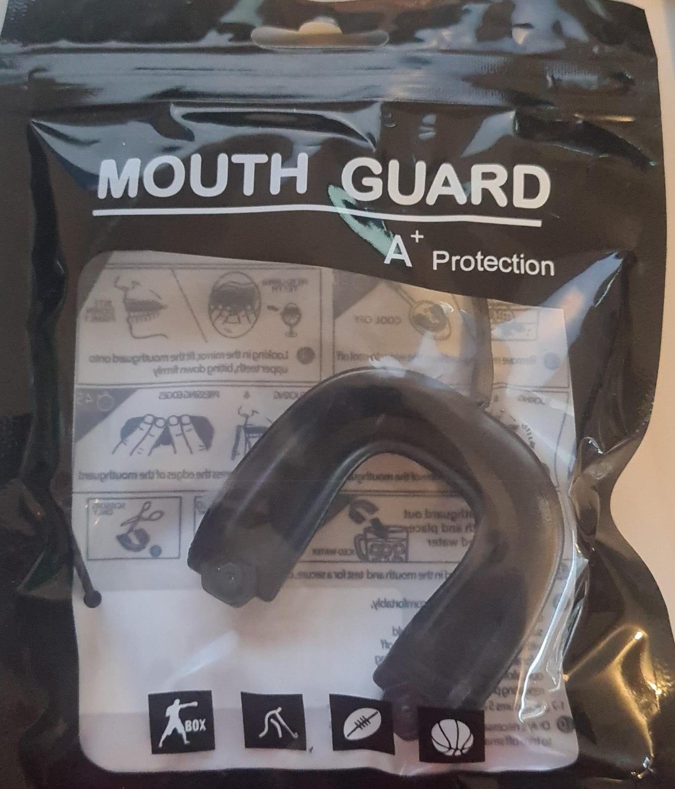Mouth Guard A+ Protection in schwarz